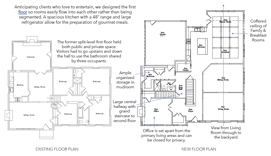 Cayuga 1st fl plan B and A