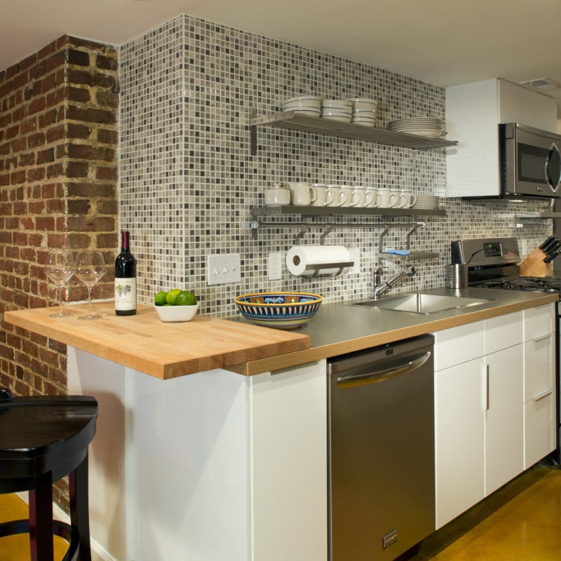 Ontario Basement Kitchen After