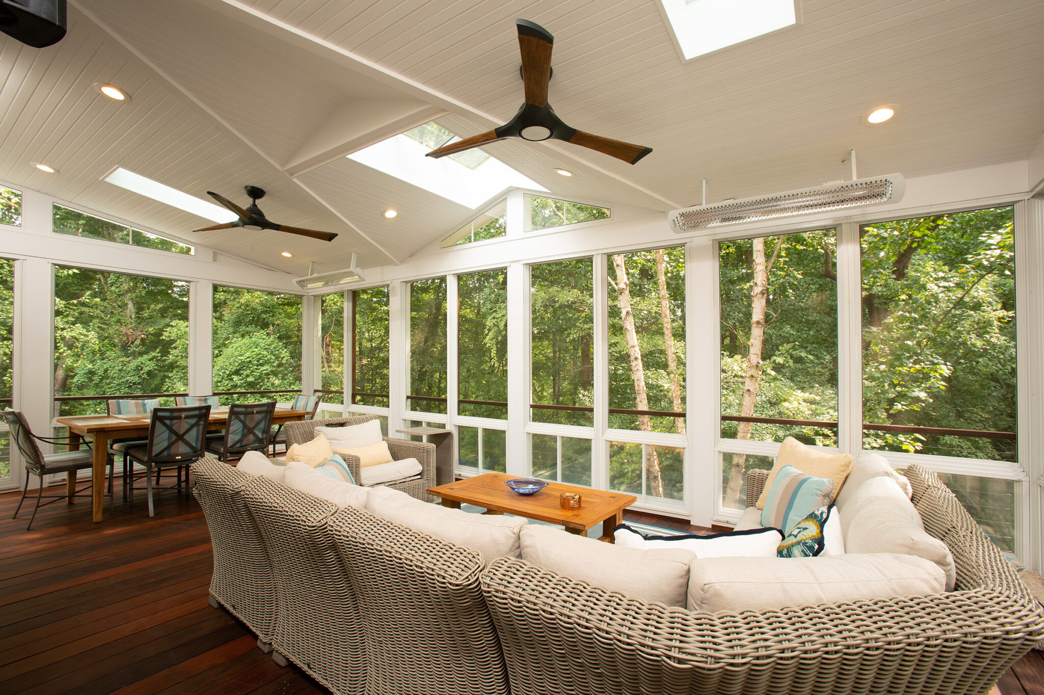 75th Addition Screened Porch After