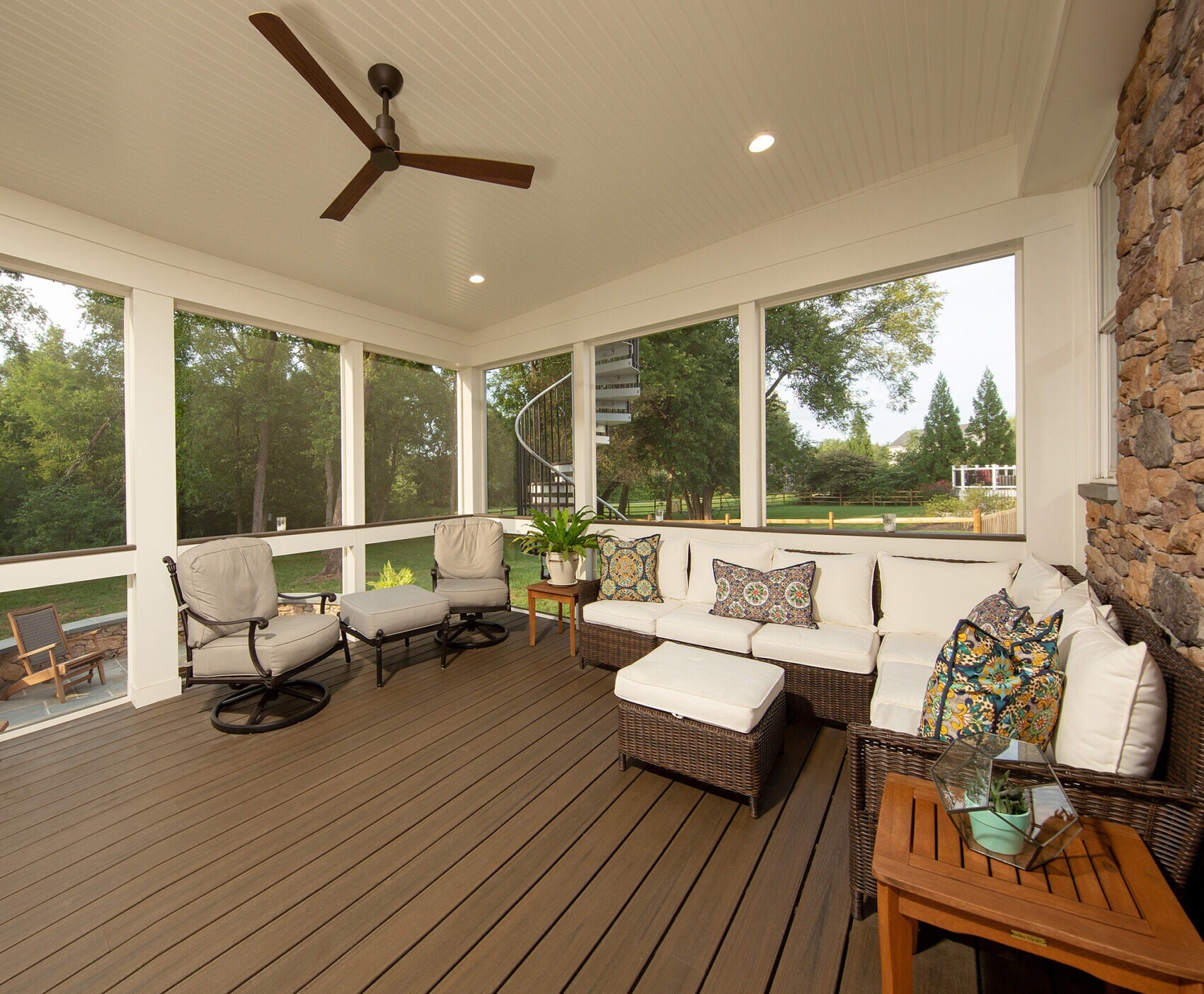 McNamara Porch Interior Perspective