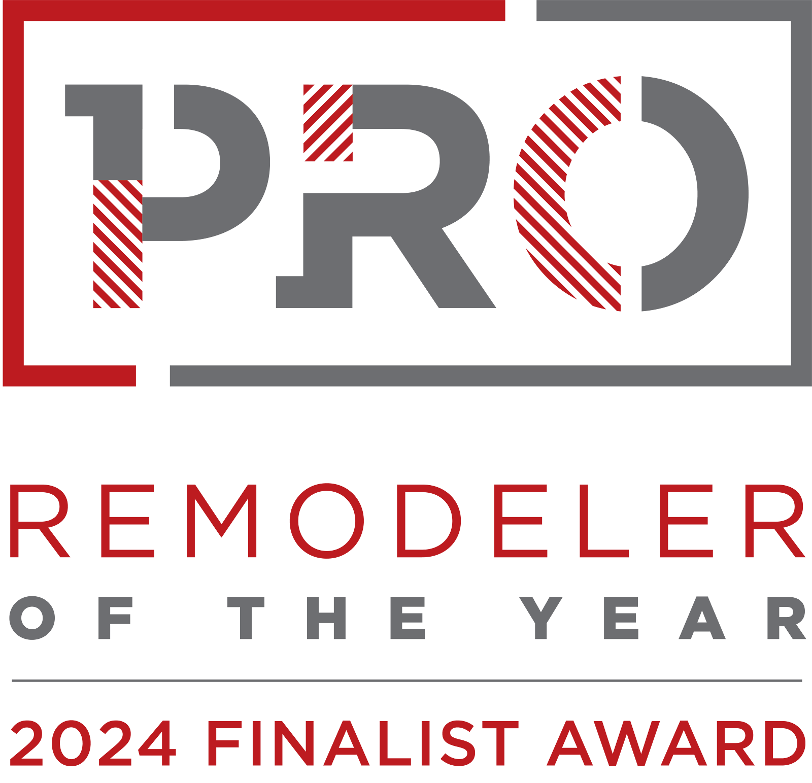 Pro Remodeler 2024 Finalist Award